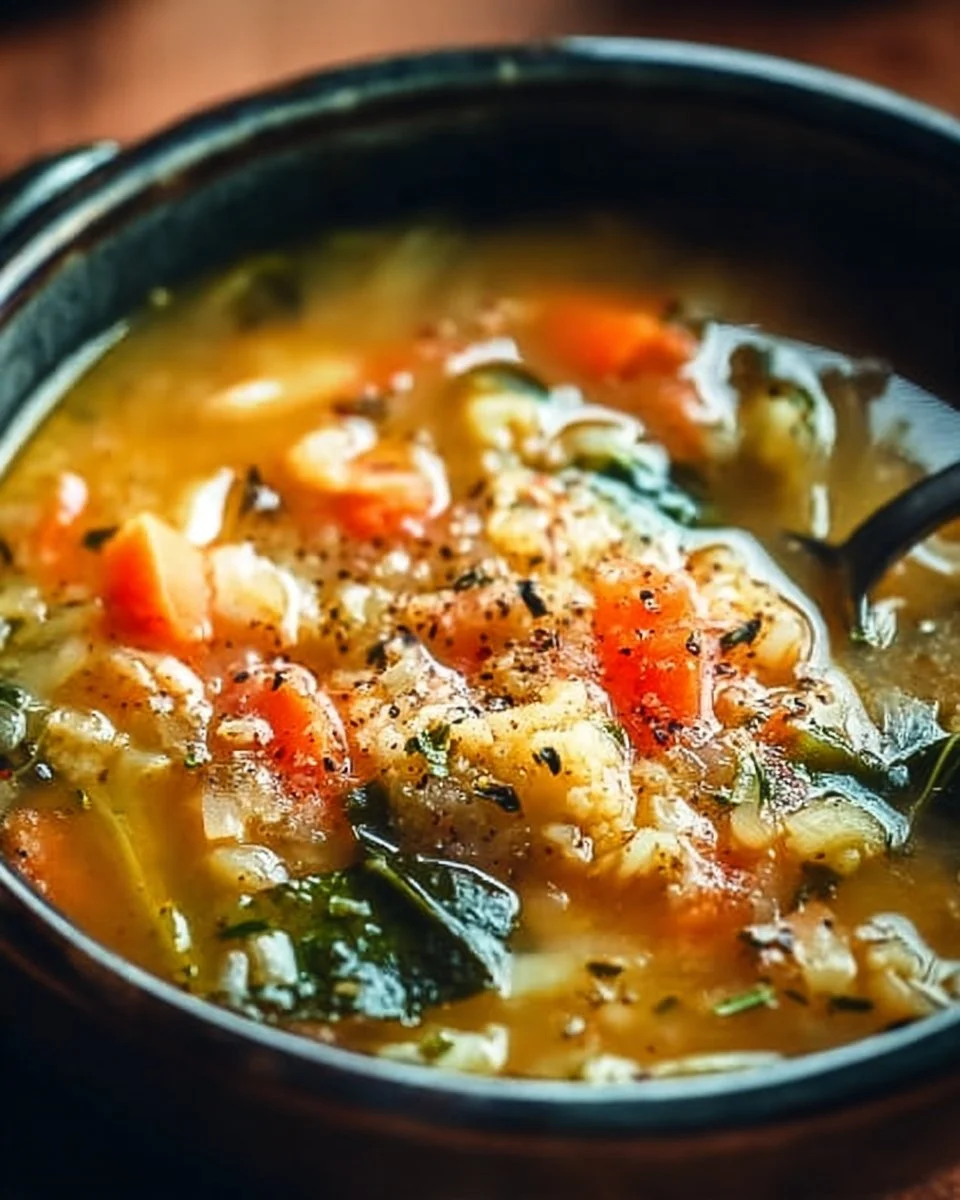 Weight Loss Soup Healthy Cabbage & Cauliflower Crockpot Recipe