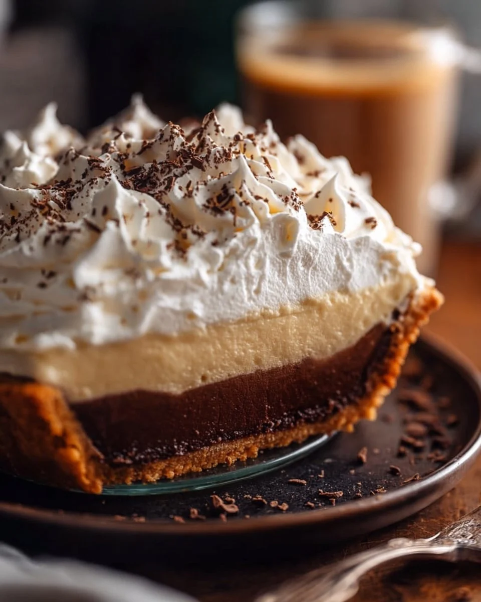 Layered Irish Coffee Pie