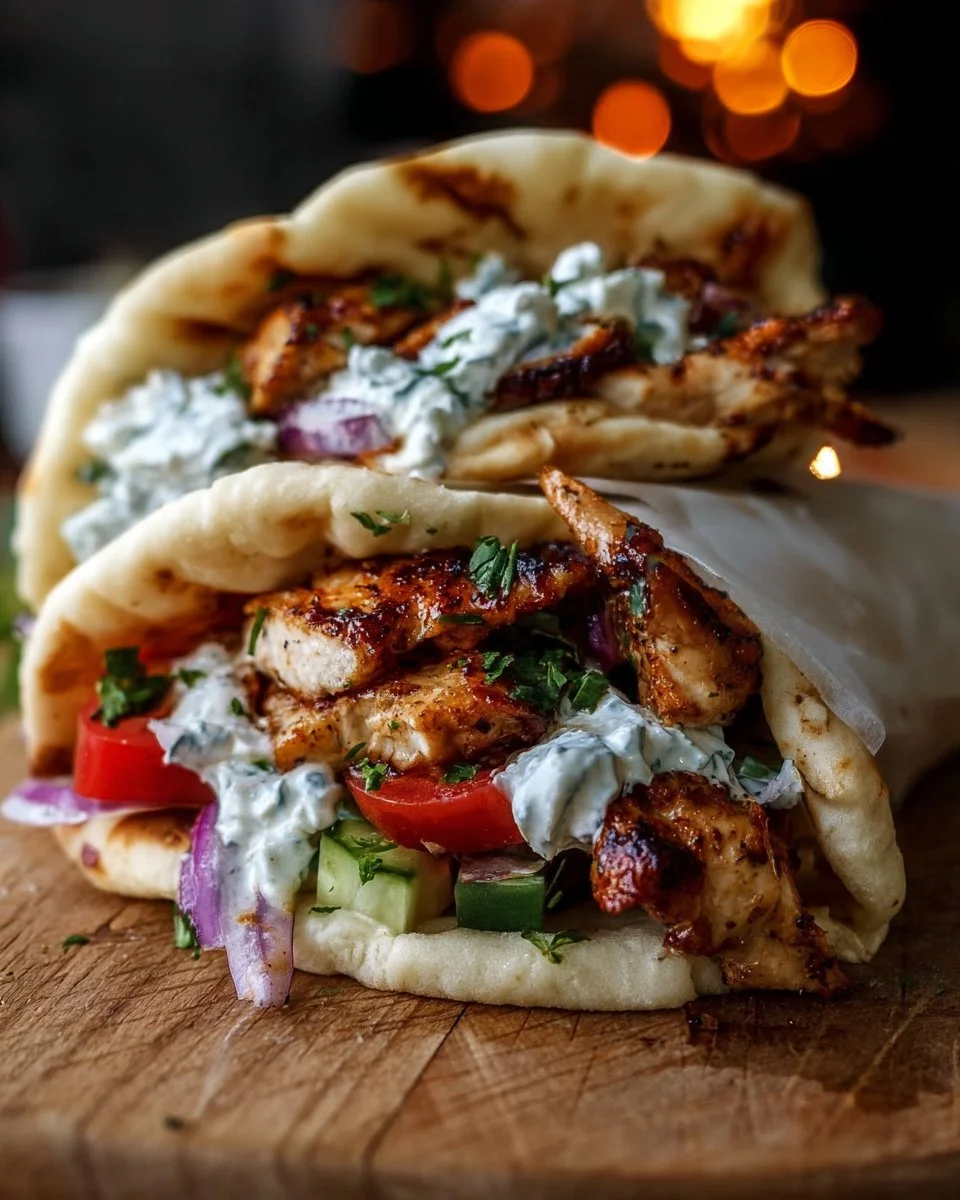 Easy Mediterranean Chicken Gyros Recipe for a Healthy and Delicious Meal in Minutes