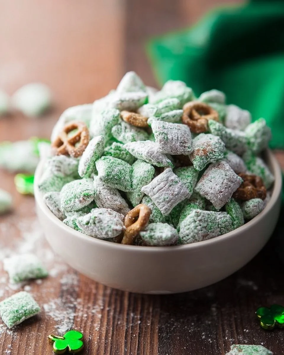Saint Patrick's Day Puppy Chow