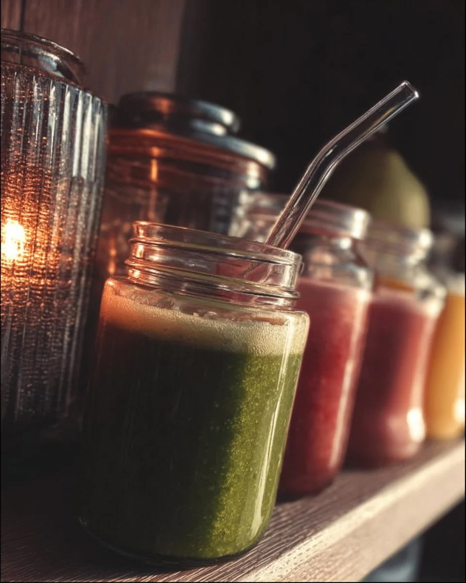 Strawberry-Banana Green Smoothie