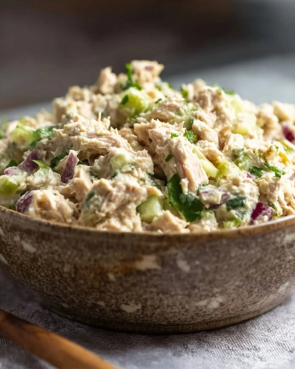 10 Minute Healthy Tuna Salad