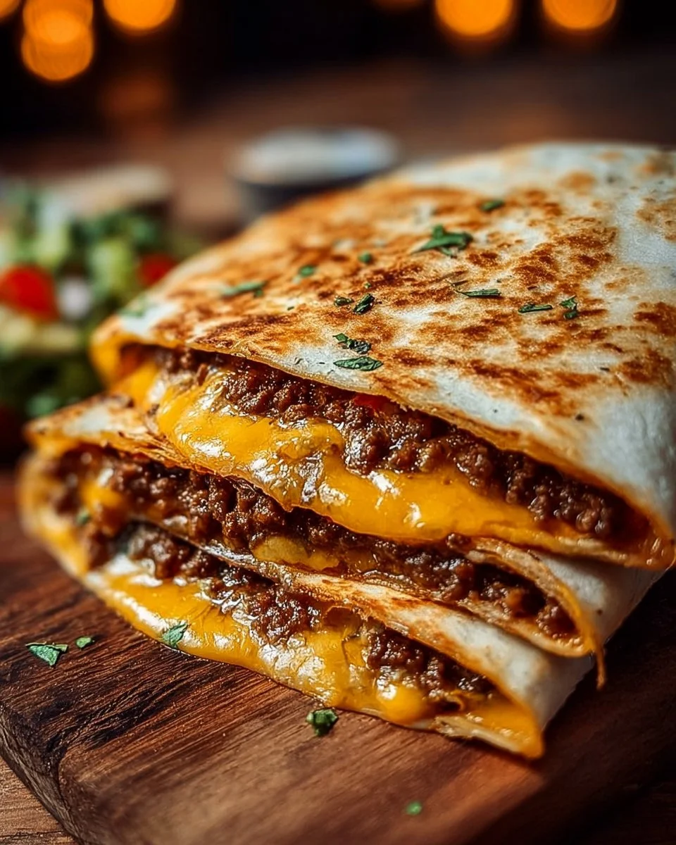 Smashburger Quesadillas and Smash Burger Tacos