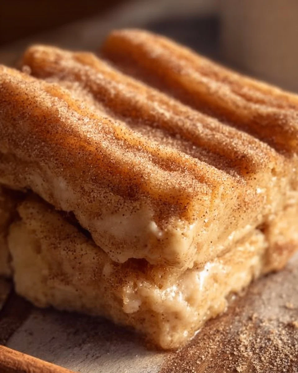 Churro Three Milk Cake