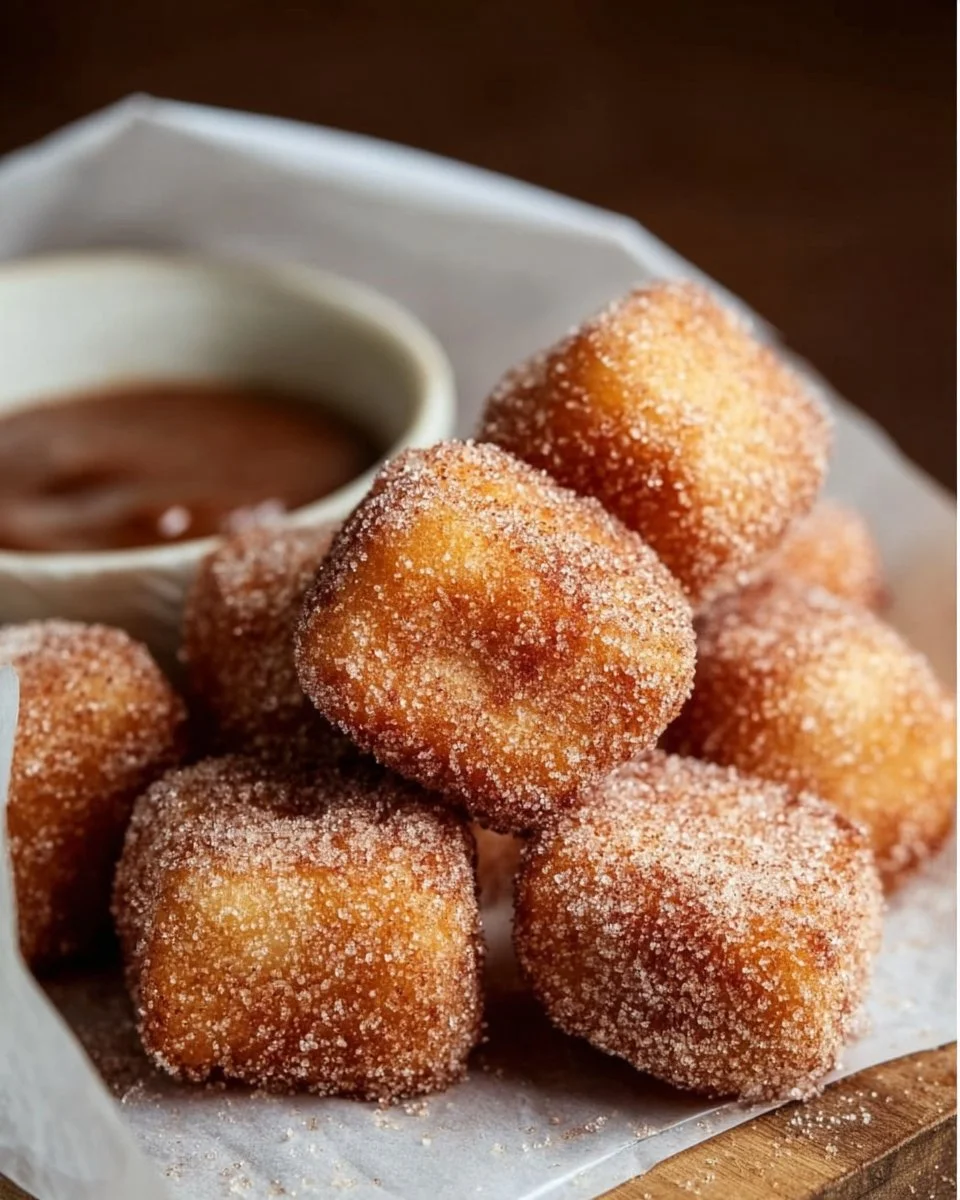 Crispy Air Fryer Churro Bites
