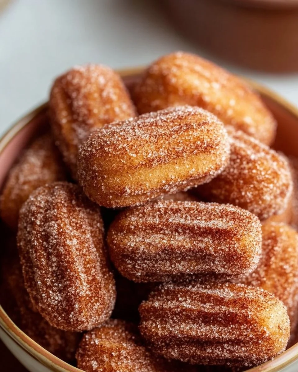 Easy Baked Churro Bites