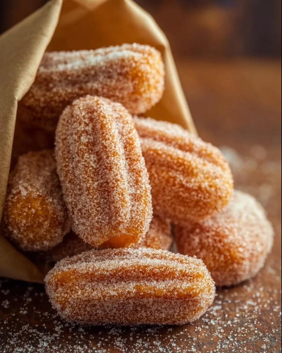 Easy Baked Churro Bites