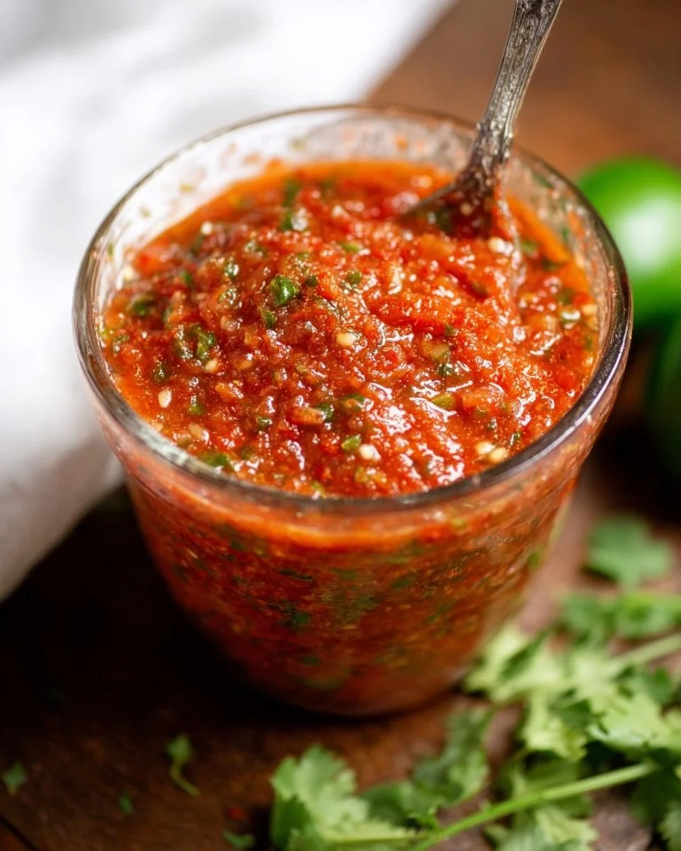 Easy Restaurant Style Blender Salsa