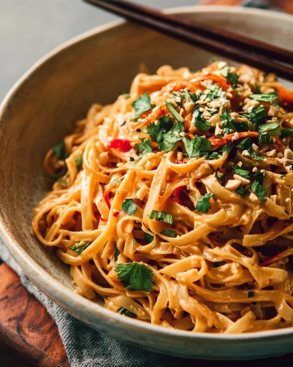 5-Minute Peanut Noodles