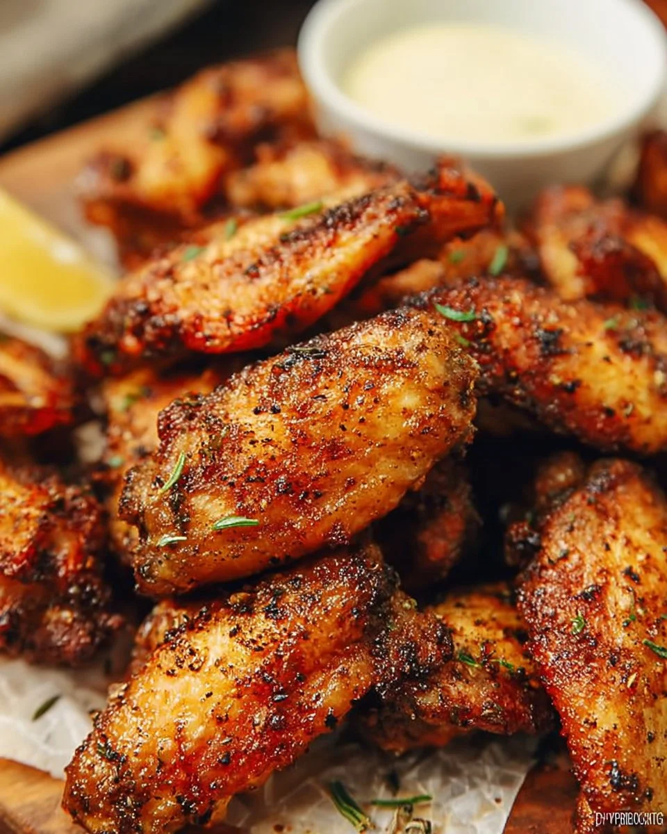 Air Fryer Lemon Pepper Wings