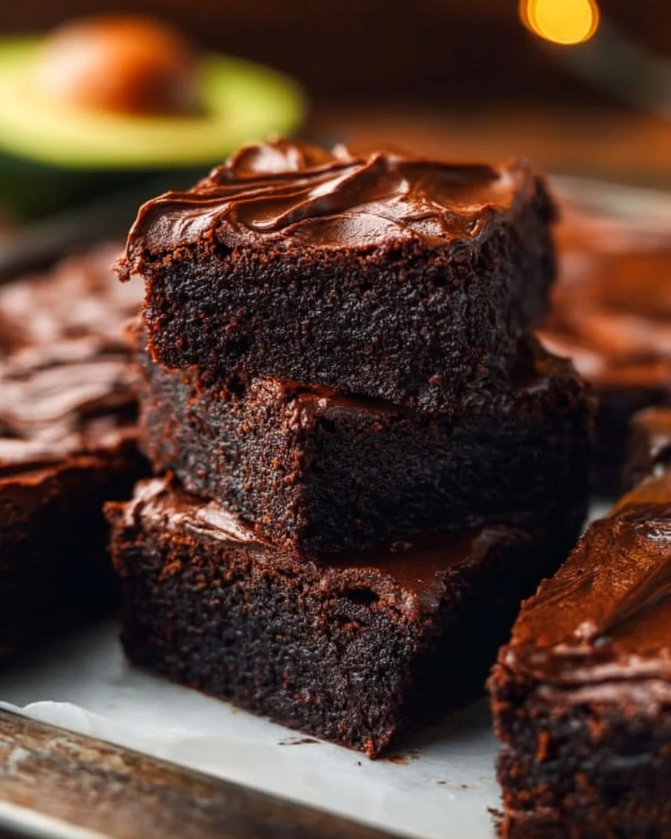 Avocado Brownies