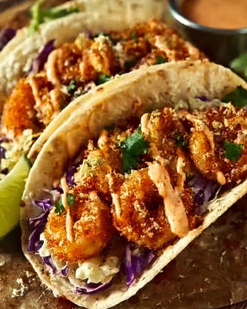 Bang Bang Shrimp Tacos