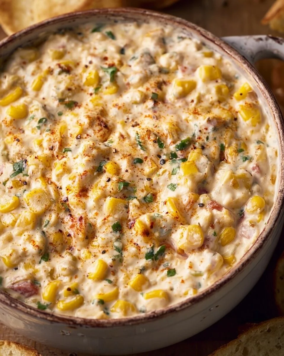 Creamy Crack Corn Dip