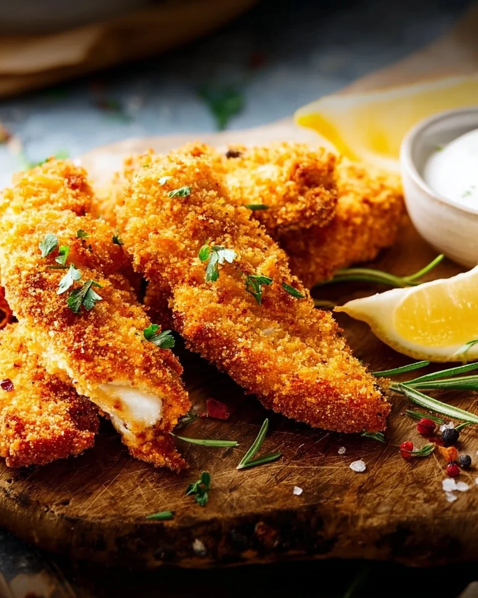 Crispy Oven Baked Chicken Tenders