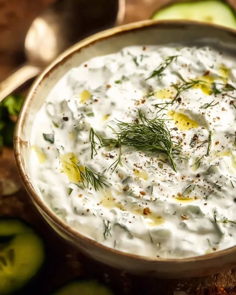 Easy Authentic Tzatziki Sauce