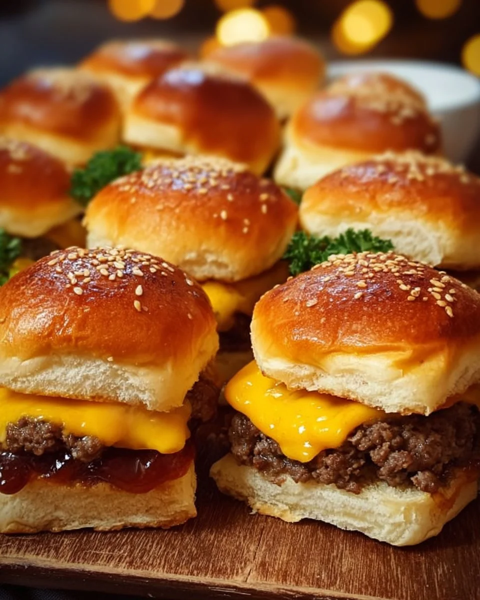 Easy 30-Minute Cheeseburger Sliders for Parties & Game Day