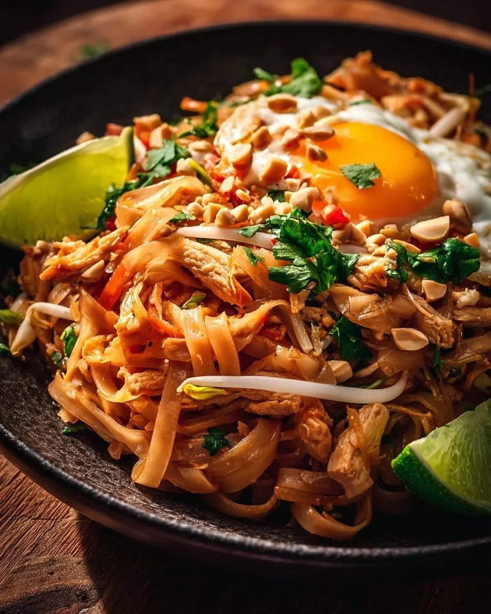 Easy Chicken Pad Thai