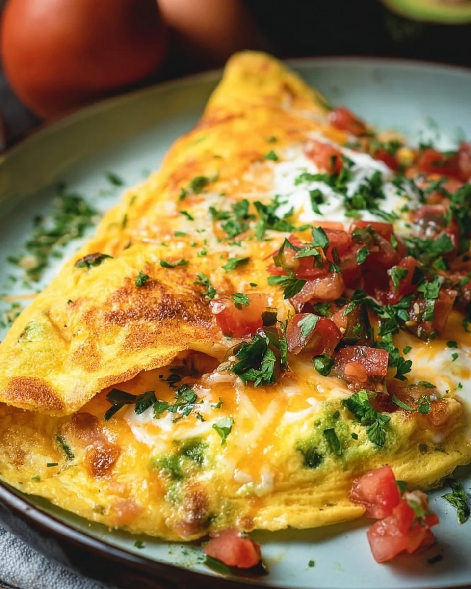 Easy Mexican Omelette Recipe