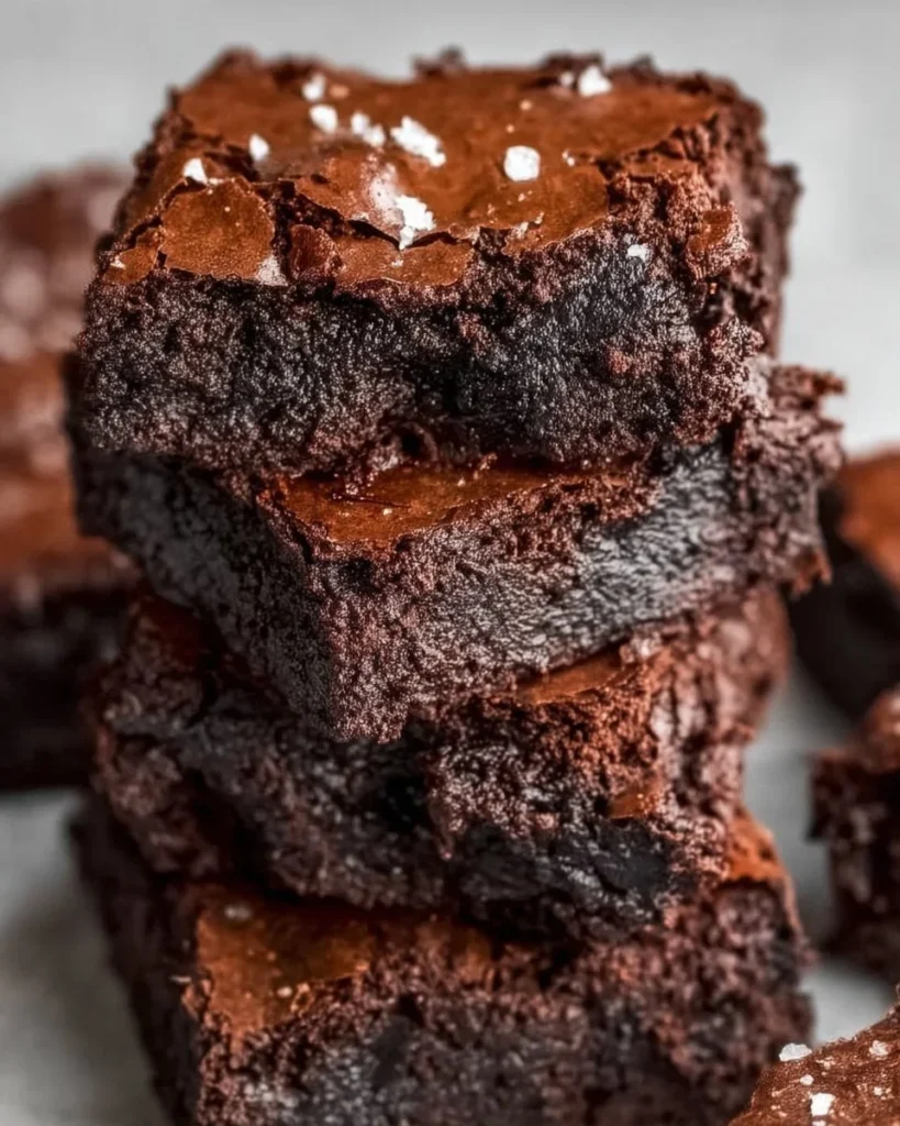 Delicious zero sugar brownies made with Greek yogurt for a healthier treat