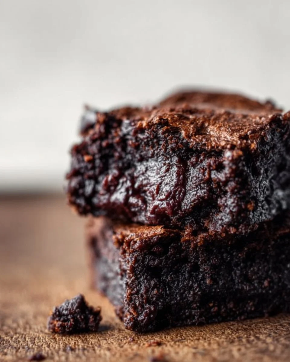 Fudgy Black Bean Brownies