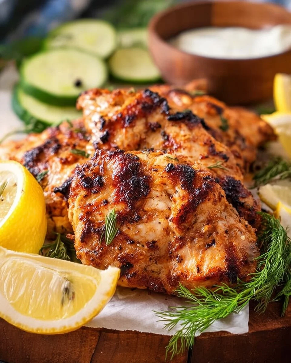 Greek Yogurt Marinated Chicken