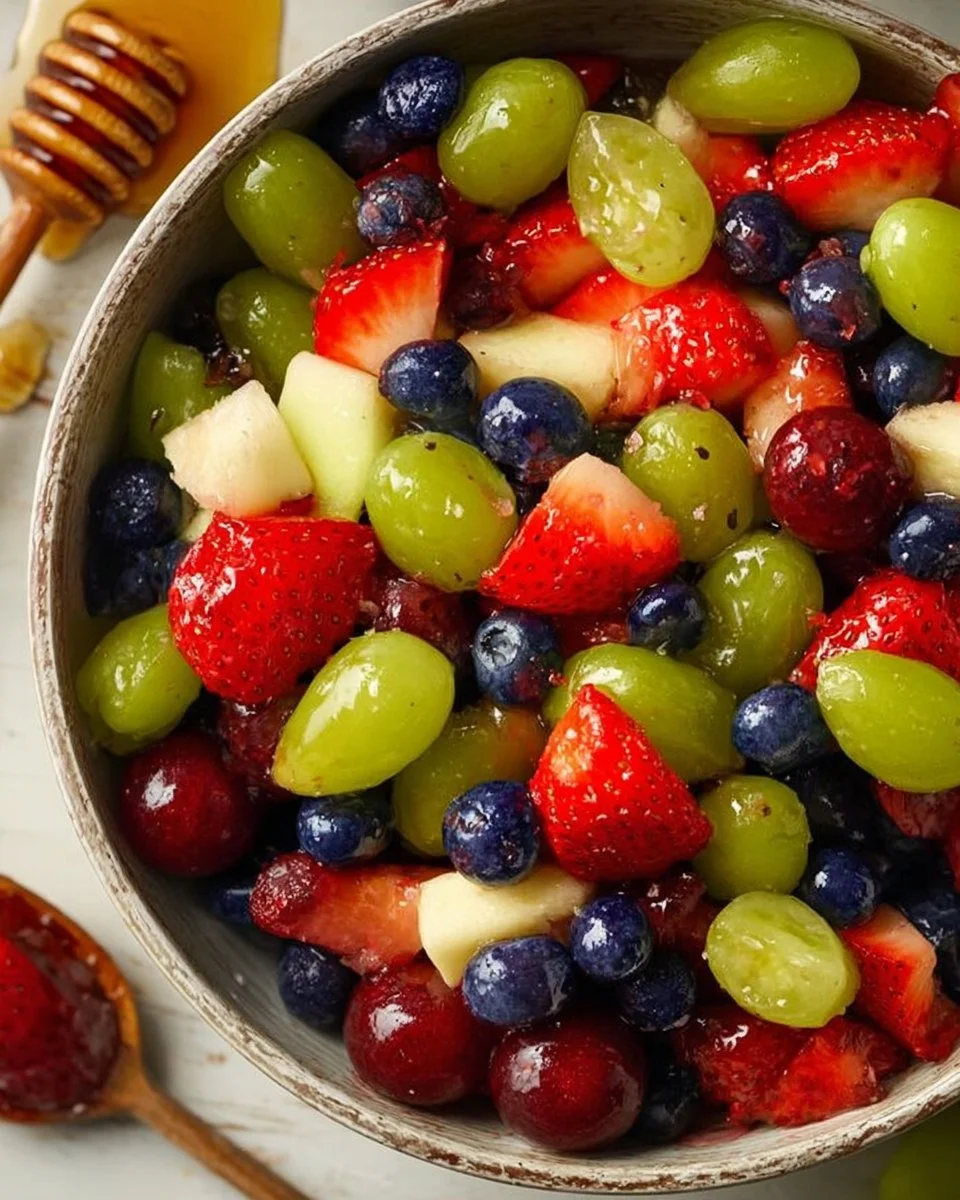 Honey Lime Fruit Salad