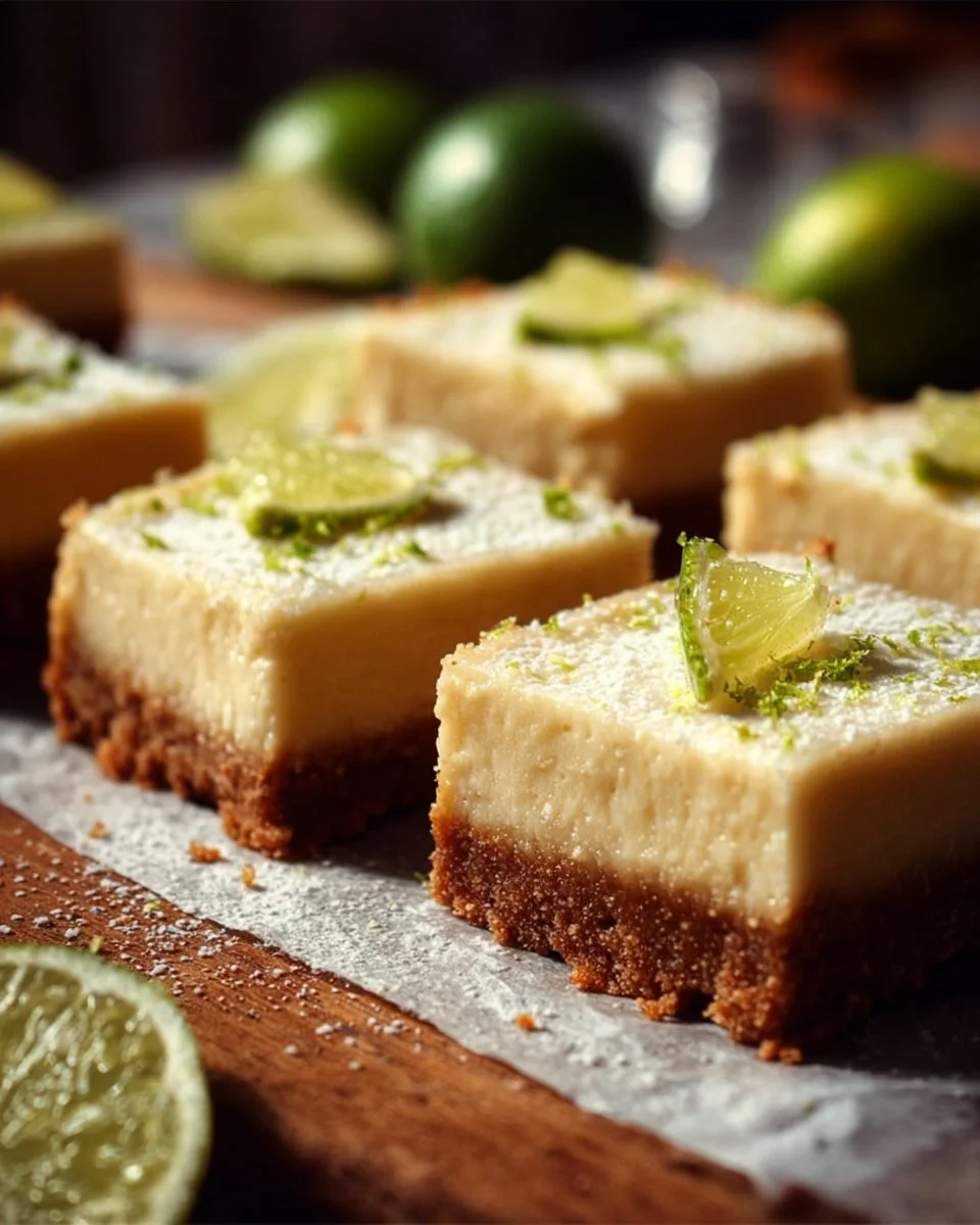 Key Lime Pie Bars