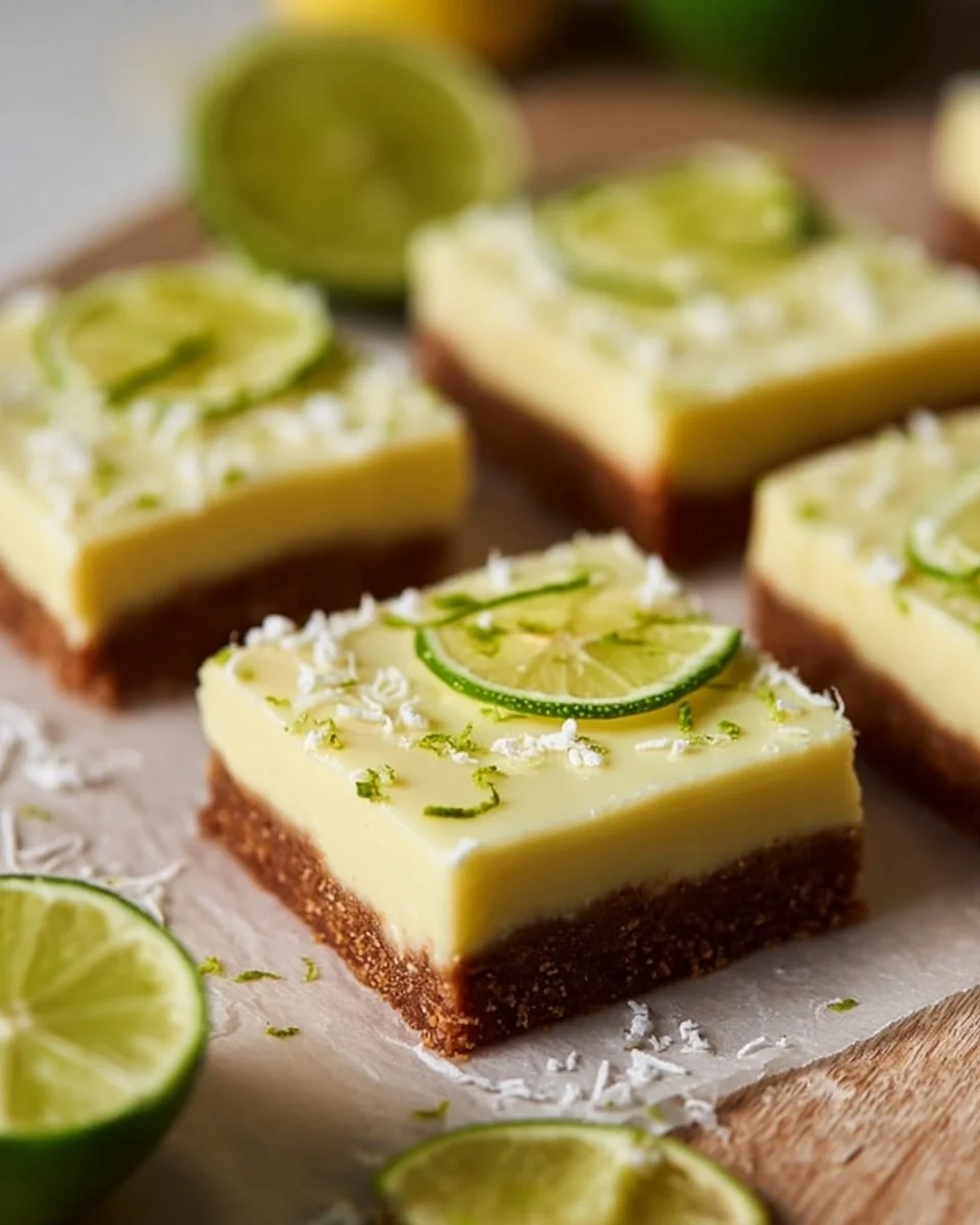 Key Lime Pie Bars