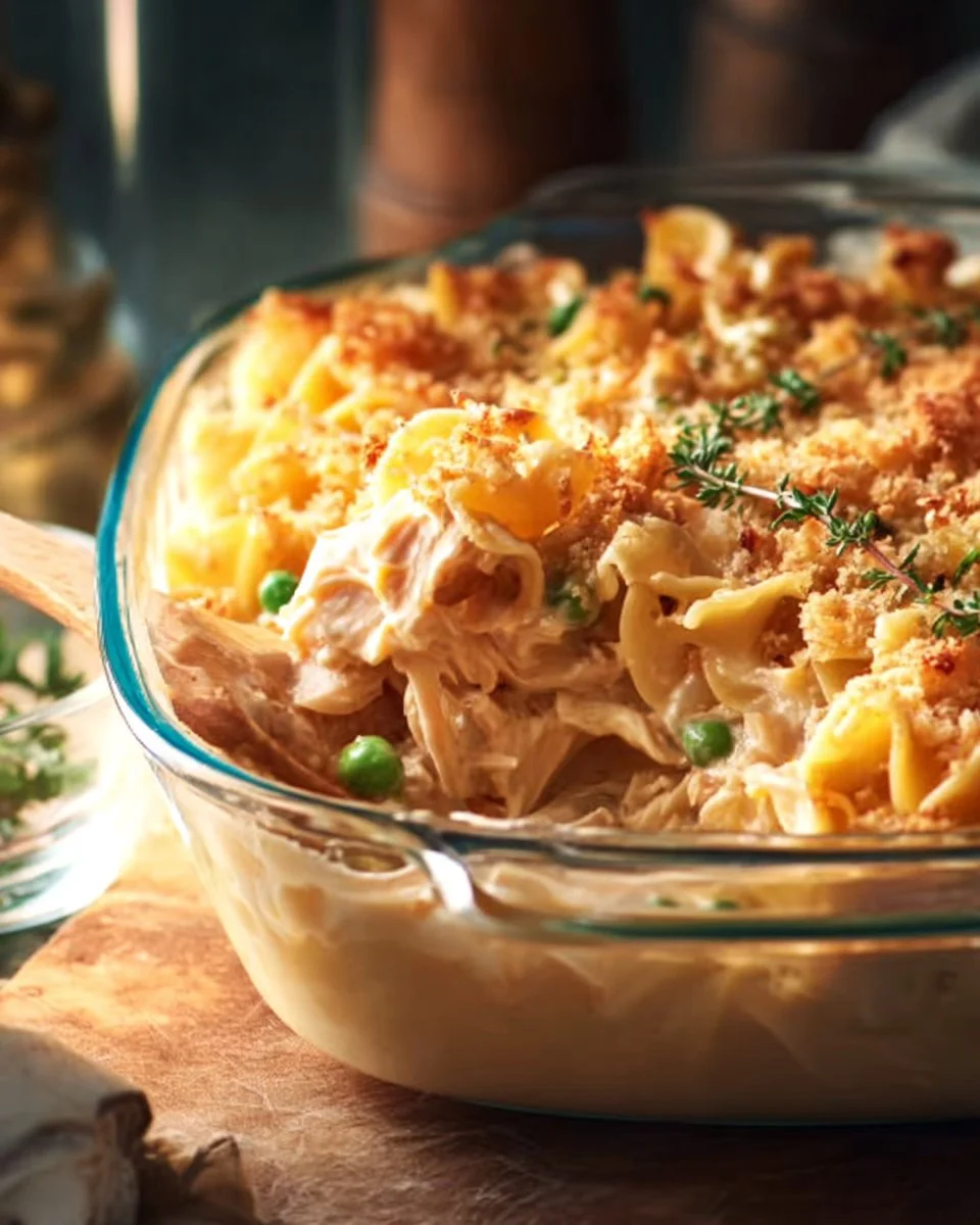 Old-Fashioned Tuna Casserole