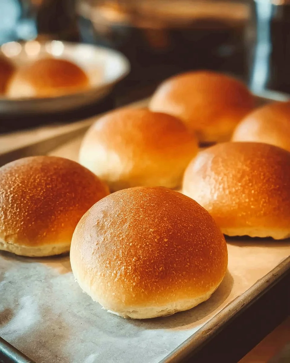 Quick and Easy Hamburger Buns