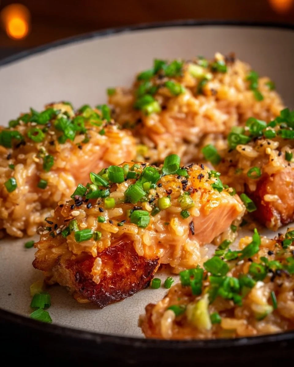 Salmon Crispy Rice