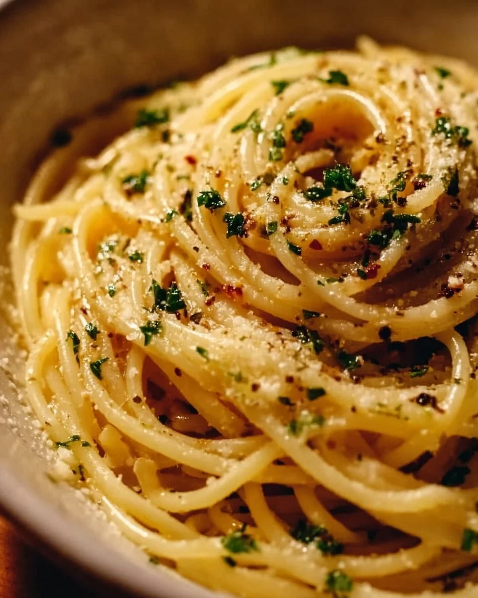 Spaghetti with Garlic and Oil