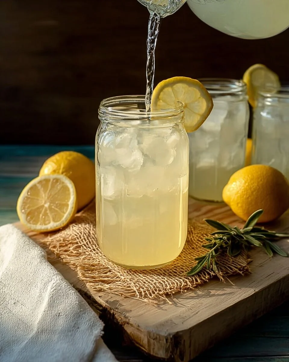 Three Ingredient Homemade Lemonade